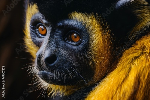 Beautiful monkey portrait © Sohaib q