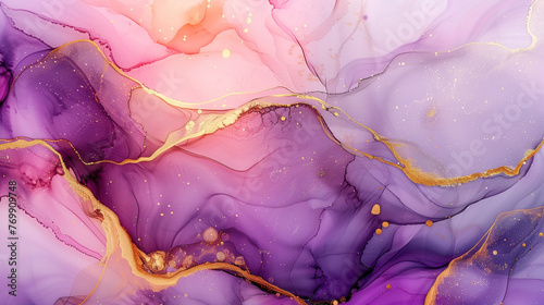 Abstract luxury marble background. Alcohol ink artwork