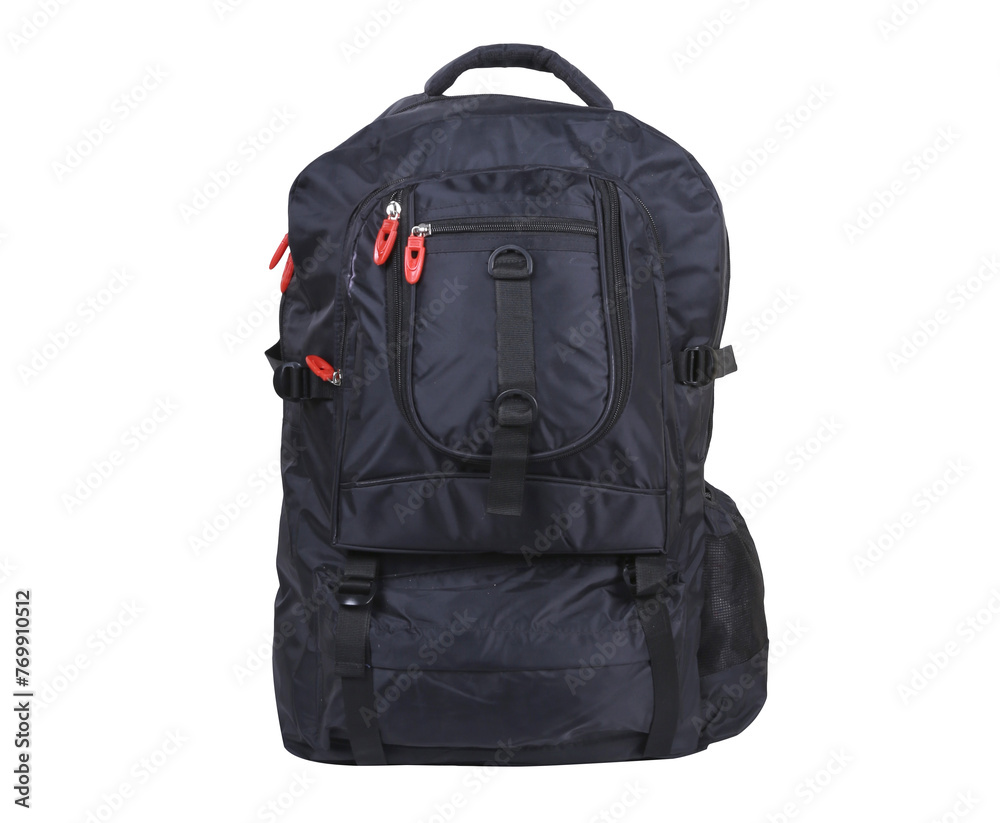 trendy and stylish backpack isolated on white background trendy and stylish backpack isolated on white background