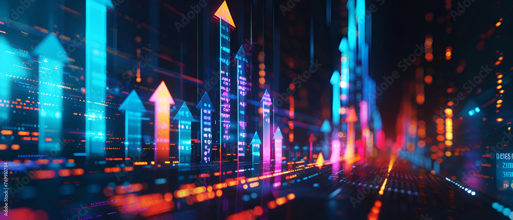 abstract futuristic city background ,Digital Abstract representation of a smart city, with interconnected data flows

