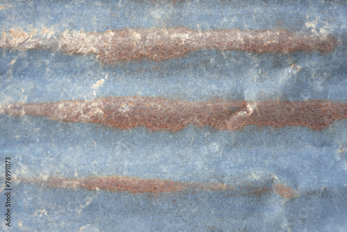 Old galvanized sheet background, Rusty metal texture