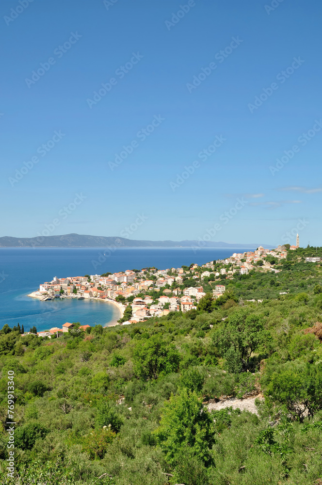 Igrane at Makarska Riviera,adriatic Sea,Dalmatia region,Croatia Igrane at Makarska Riviera,adriatic Sea,Dalmatia region,Croatia
