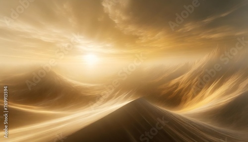 fractal 3d rendering abstract light surreal background
