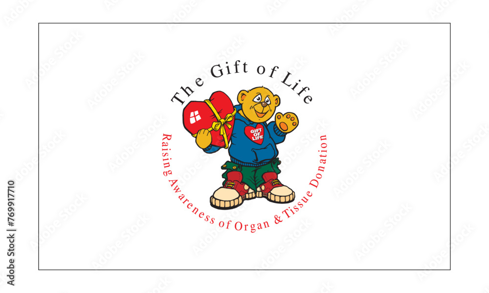 Fototapeta premium Gift_Of_Life logo
