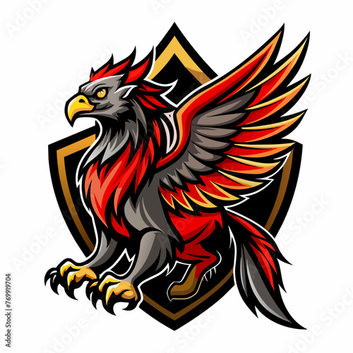 Eagle, Eagle with open wings