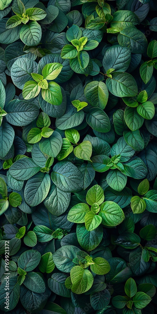 Verdant Canopy of Leaves in Resplendent Light and Shade Verdant Canopy of Leaves in Resplendent Light and Shade