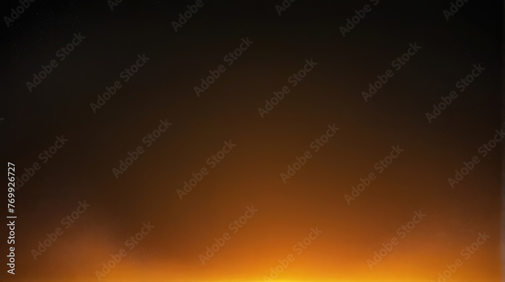 Dark grainy texture background yellow orange glowing abstract color gradient