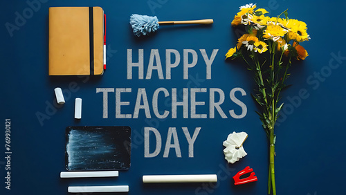 Teachers day poster , social media post , graphic resource