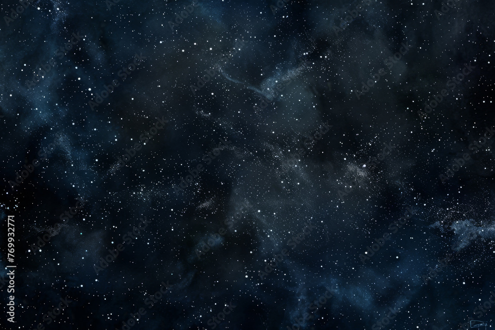 Fototapeta premium A dark blue sky with a lot of stars