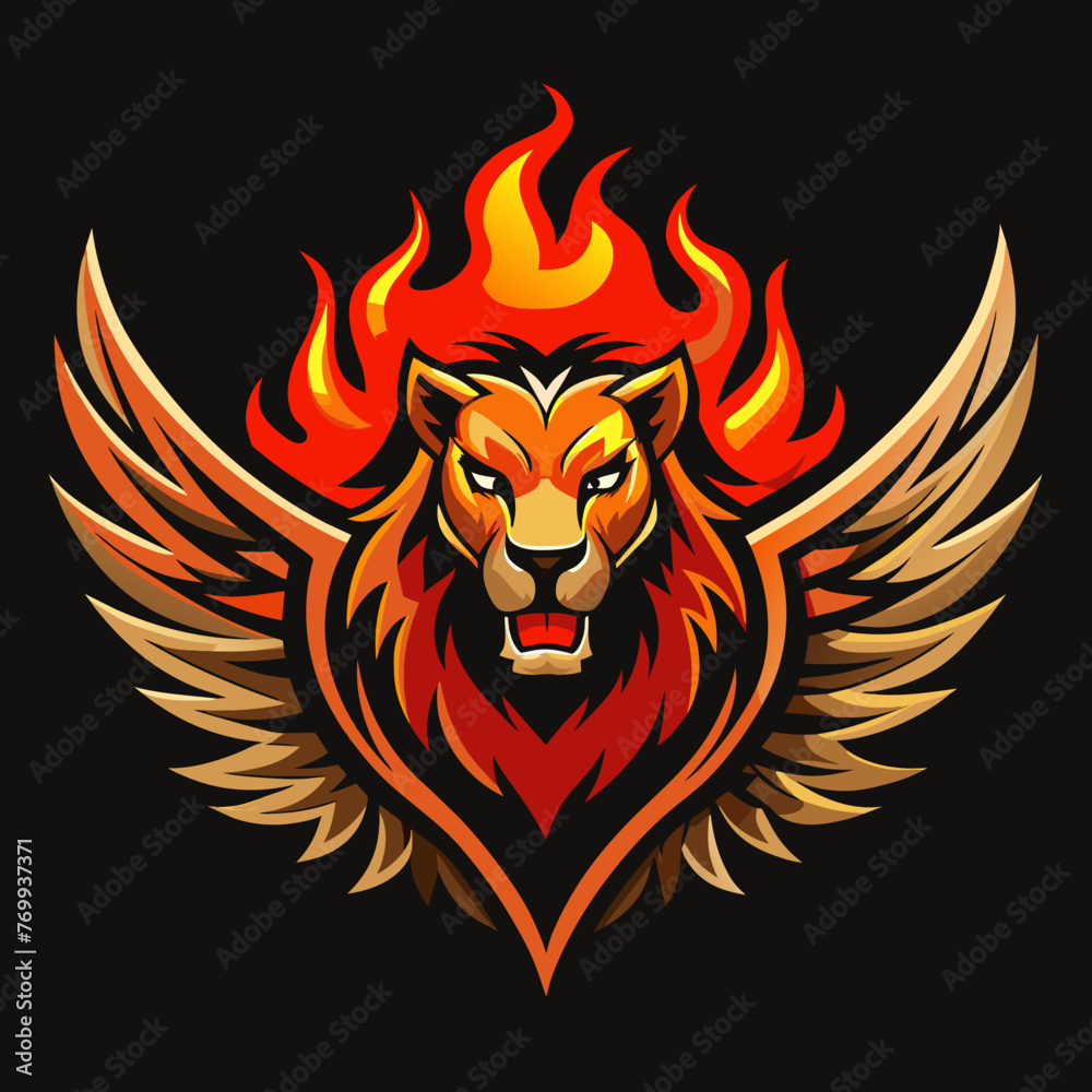 lion head mascot lion head mascot