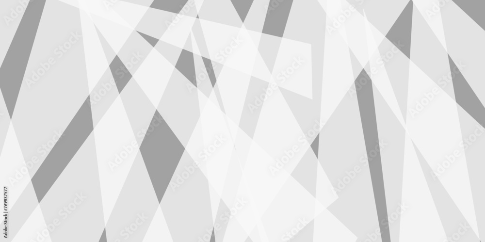 Abstract background with white and gray and geometric style with simple lines and corners, polygons as background geometric style. Space design concept. Decorative web layout or poster, banner. Abstract background with white and gray and geometric style with simple lines and corners, polygons as background geometric style. Space design concept. Decorative web layout or poster, banner.