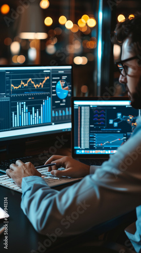 Technical data analysis to maximize a company's profits, created with generative AI technology