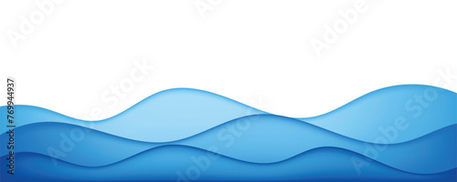 wave layer vector background illustration