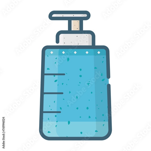 Home furnishing color icon pack