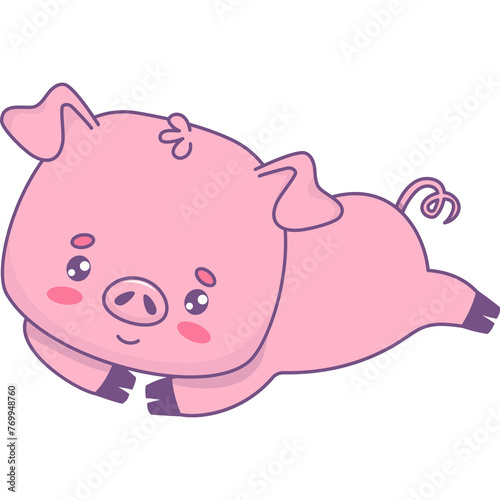 Funny piggy photo