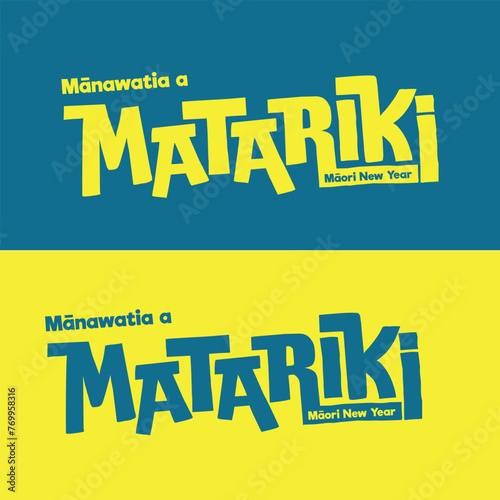 NZ Celebratin Matariki quirky fun block title