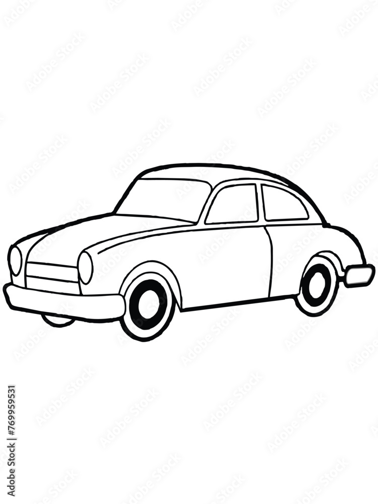 car isolated on white vector car isolated on white vector
