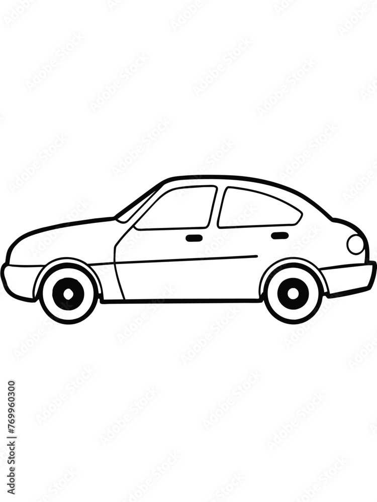 car isolated on white vector car isolated on white vector
