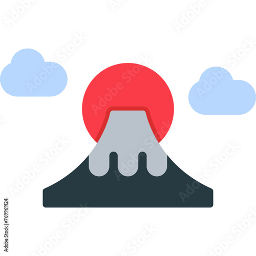 Mount Fuji Icon