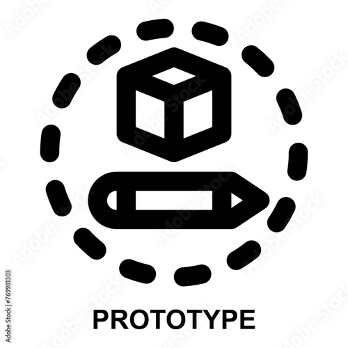 prototyping, prototype, product design, product development, product, concept, modeling, sketch expanded outline style icon for web mobile app presentation printing