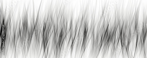 Black thin pencil strokes on white background pattern