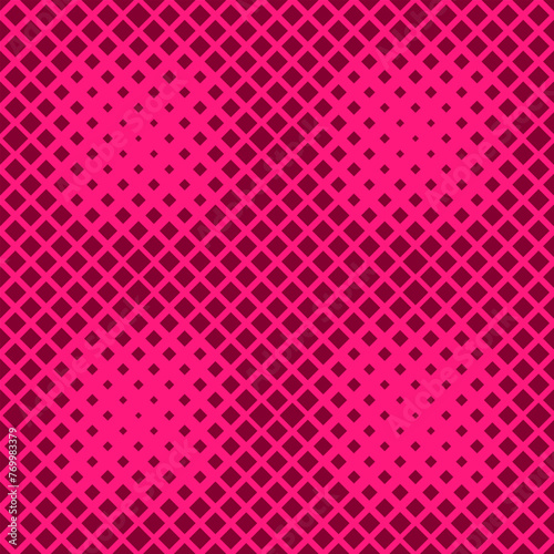 Halftone seamless square pattern background - repetitive abstract vector graphic design