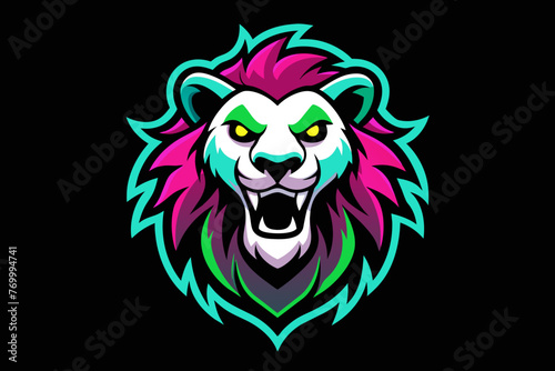 Wallpaper Mural a hippy lion head print ready vector t-shirt design Torontodigital.ca