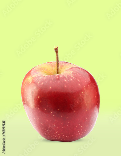 ripe red apple