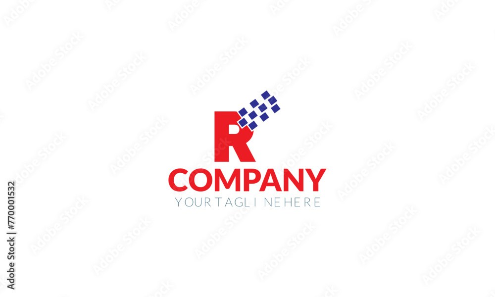 R logo for the company company that says company your company R logo for the company company that says company your company