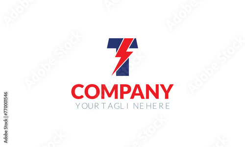 T logo for the company company that says company your company