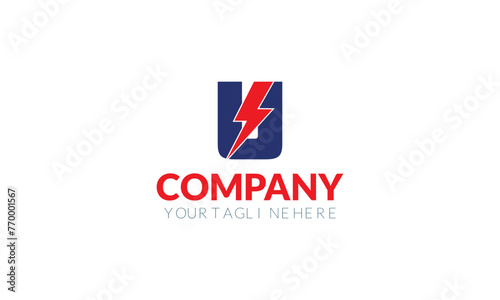 U logo for the company company that says company your company
