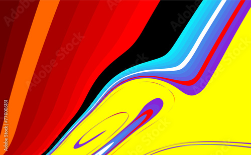 Latar belakang abstrak warna pelangi untuk desain vektor	 photo