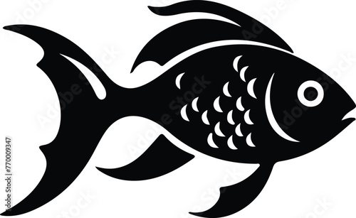 bony fish silhouette
