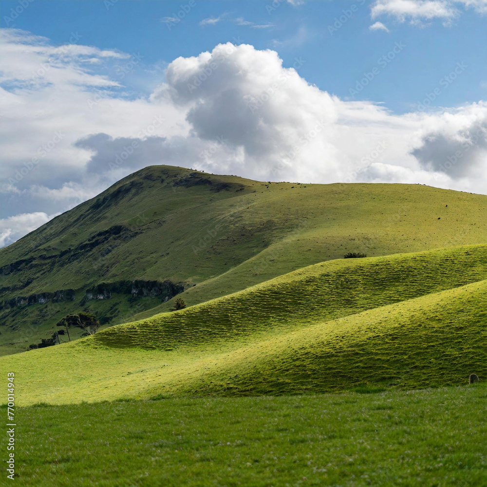 Obraz premium 광활한 잔디