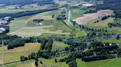 Fluss Randow, Mündung in die Uecker 2016