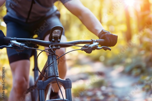 sporty man with a bicycle outdoors closeup, a man with a bicycle the outdoors, a cyclist with a bicycle outdoors, healthy concept, cycle sportsman, cyclist closeup view, cycle sports, sports cyclist 