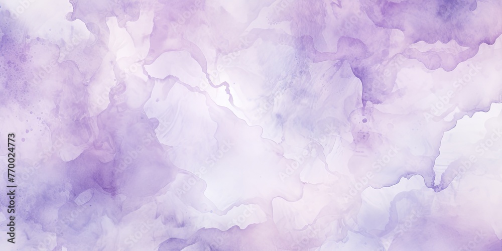 Lavender abstract watercolor stain background pattern