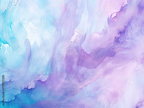 Lilac Rust Cyan abstract watercolor paint background barely noticeable with liquid fluid texture for background, banner with copy space and blank text area