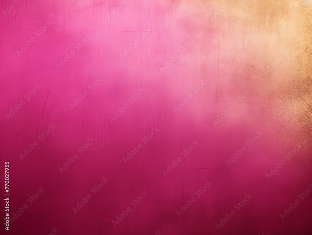 Magenta grainy background with thin barely noticeable abstract blurred color gradient noise texture banner pattern with copy space