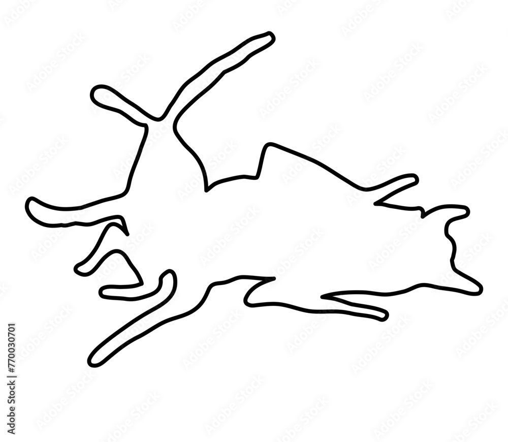 isolated linear icon of insect in doodle style in vector. icon template for app logo sticker poster print design isolated linear icon of insect in doodle style in vector. icon template for app logo sticker poster print design