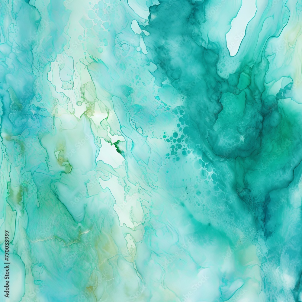 Mulberry Turquoise Honey abstract watercolor paint background barely noticeable with liquid fluid texture for background, banner with copy space and blank text area