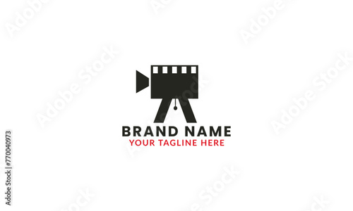 Professional unique entertainment logo template.