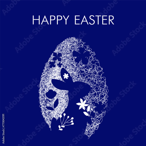 Bunny Easter Card
