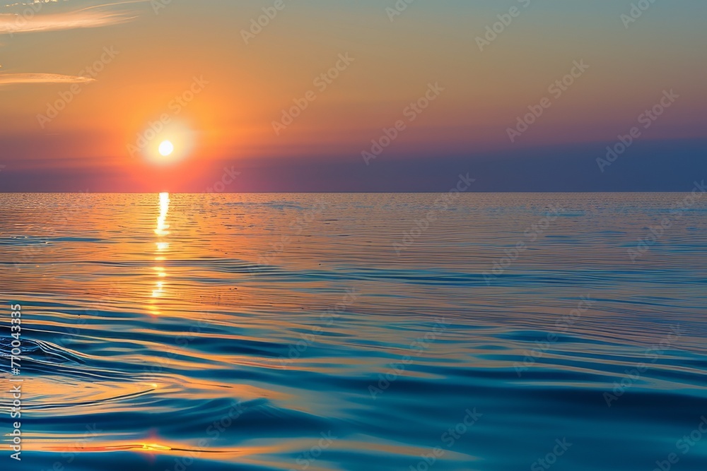 scenery. sunset sun on the sea. space for text, advertising scenery. sunset sun on the sea. space for text, advertising