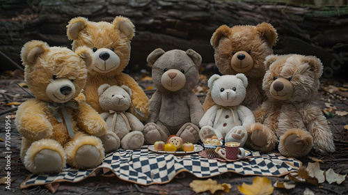 Picnic of Friends: Teddy Bear Gathering