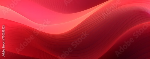 Red gradient wave pattern background with noise texture and soft surface