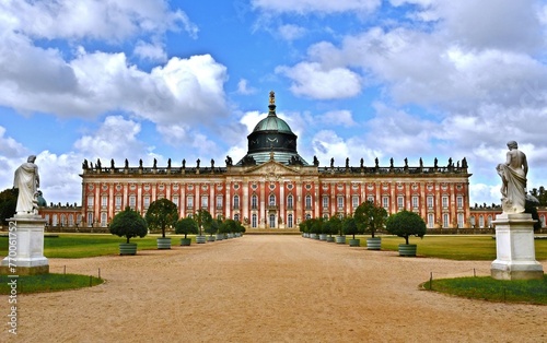 Neues Palais in Potsdam Park Sanssouci