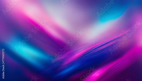 Blue purple pink abstract blurred backdrop, illustration.