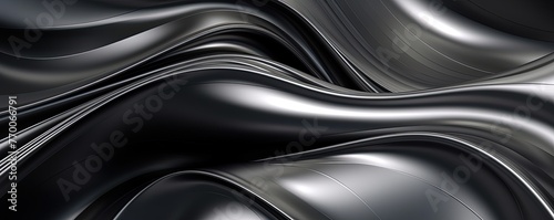 abstract background of metal texture surface, swirl ripple metal sheet, new and shiny reflective surface, Generative 