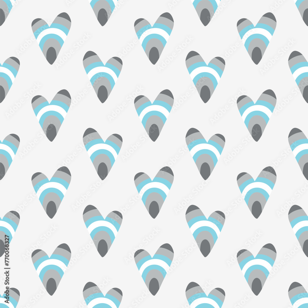 Abstract geometric seamless pattern. Beautiful pattern with hearts in colors Demiboy Pride Flag. Print for textile, wallpaper, covers, surface. For fashion fabric. LGBTQ symbols Abstract geometric seamless pattern. Beautiful pattern with hearts in colors Demiboy Pride Flag. Print for textile, wallpaper, covers, surface. For fashion fabric. LGBTQ symbols